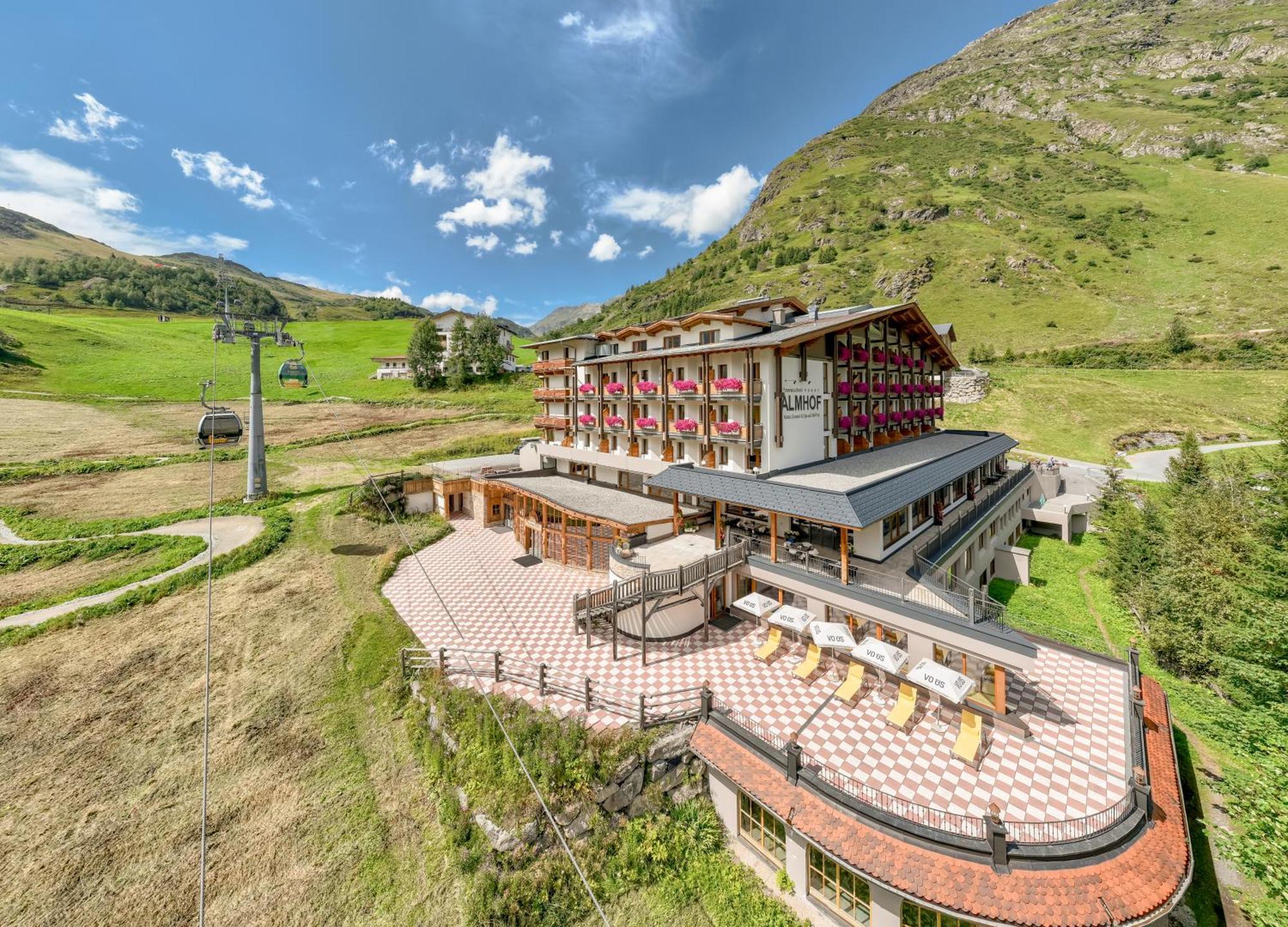 Hotel Almhof Galtür Eksteriør bilde