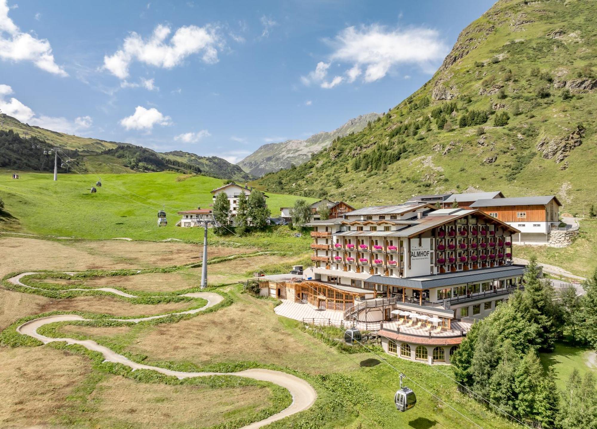 Hotel Almhof Galtür Eksteriør bilde