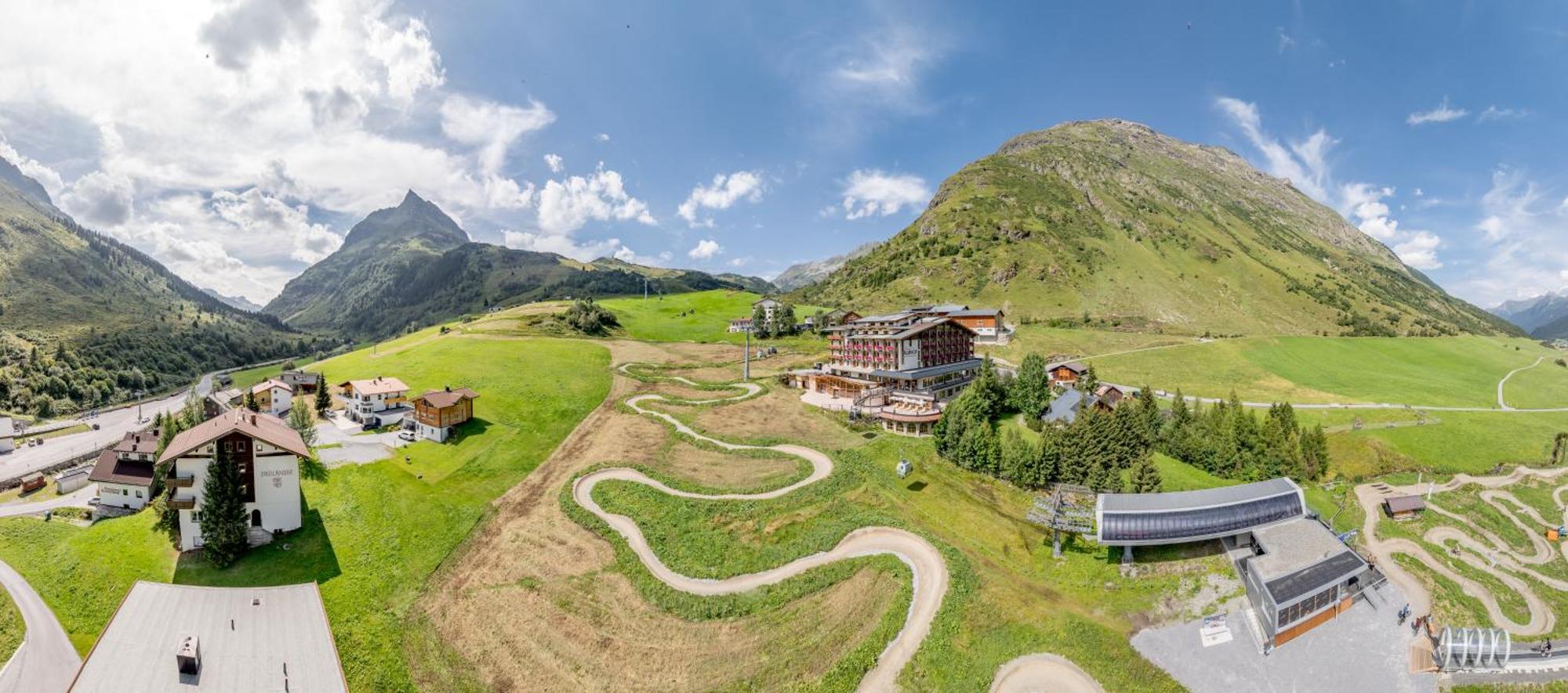 Hotel Almhof Galtür Eksteriør bilde
